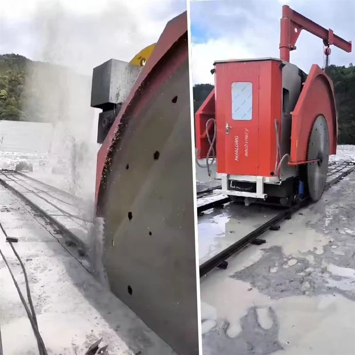 Double Blade Stone Quarry Machine factory